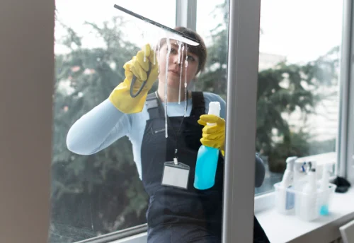 Nettoyage de vitres intérieures et extérieures à Neuvic